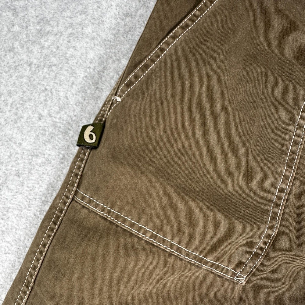 Vintage Y2K Buggirl Pants Womens Large 10-12 Brown Baggy Fit Joggers - Picture 3 of 16